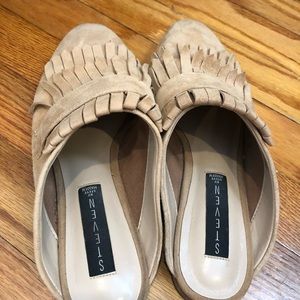 Steven by Steve Madden fringe mules
